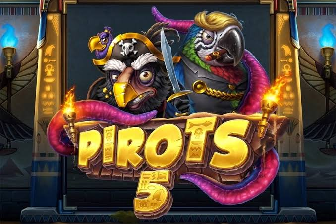 Uccelli viola e verde di Pirots 5 di ELK Studios, Custode delle Possibilità e Guardiano della Vita, che raccolgono cristalli colorati e simboli Frammento Boss su una griglia in espansione circondata da portali spaziali
